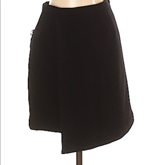 3.1 Phillip Lim black wool skirt SZ 2 - Picture 4 of 8